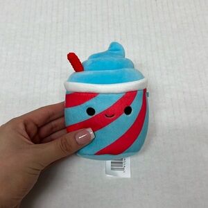 3.5” small squeaking Tucker the slushie squishmallow stuffed animal plushie